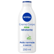 nivea crema corpo aloe idratante 250 ml, crema idratante corpo 72h per pelle secca o normale