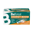 be-total energy boom integratore effetto tonico, frutti rossi, 20 stick