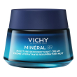 vichy min&eacute;ral 89 - crema notte idratante effetto rigenerante, 50ml