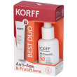 korff best duo kit siero viso collagen age filler + 365 protection spf