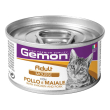 gemon gatto adult mousse pollo maiale 85gr (lattina)