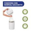 chicco mangiapannolini telescopico bianco