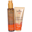 nuxe sun duo olio solare abbronzante ad alta protezione spf30 per viso