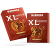 kebontà xl cookie biscotti con cuore di nocciola e cioccolato senza glutine 200 grammi