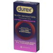 durex nude sensation regular extra lubrificato 6 pz preservativi