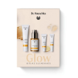 dr. hauschka - glow rituale illuminante - discovery kit per pelle spenta e atona