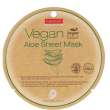 purederm - maschera viso idratazione intensiva vegana all'aloe confezione 1 pezzo