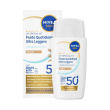 nivea sun - breathable uv specialist - fluido quotidiano spf50+ ultra leggero 40 ml - tonalità medi