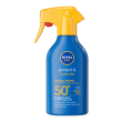 nivea sun protect & hydrate spray solare spf 50+ 250 ml, crema solare 50 spray idratante 48h ad asso