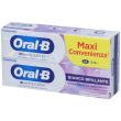 oral-b 3d white expert dentifricio bianco brillante double pack 2x75 m