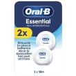 oral-b essential filo interdentale cerato 2 x 50metri