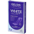 geldis white glow strisce sbiancanti, 28 strisce