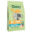 oasy cane original formula puppy&junior medium&large pollo 10 kg