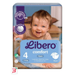 libero comfort 4 pannolino per bambino 7-14 kg 26 pezzi
