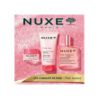 nuxe - cofanetto natale pink icons very rose balsamo labbra + crema mani e unghie+huile prodigieuse