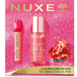 nuxe - cofanetto natale the infinity glow in pink siero labbra rimpolpante+huile prodigieuse floral