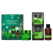apivita cofanetto regalo radiance & glow - crema ricca anti-rughe 50 ml + gel doccia 75 ml + 2 masch