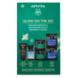 apivita cofanetto natale mini black detox + mini tonic + 2 express beauty