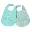 chicco bavaglina pappa azzurro 6m+ 2 pezzi