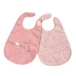 ch bavaglina pappa rosa 6m  2p