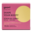 goovi shape your booty scrub gel corpo esfoliante per pelle liscia, 350 ml