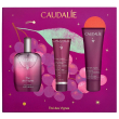 caudalie thé des vignes cofanetto natale 2026 acqua profumata 50ml, gel doccia e crema mani