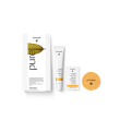 maschera rivitalizzante 30 ml + maschera purificante bustina singola 10 g + spugnetta cosmetica