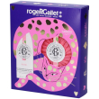 roger&gallet set natale rose eau de toilette + saponetta 30 ml