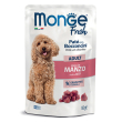monge fresh dog ad manzo 85g