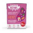 chicken bowl pollo - alimento completo per cani adulti sensibili o per il controllo del peso 390 gr