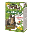 raggio di sole throls mangime coniglio nano ortaggi frutta 750gr