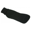 fashion dog cane maglione treccia nero mis.27 (ref. 30327n)