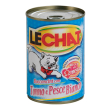 lechat adult bocconcini con tonno e pesce bianco, 720 g