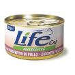 life cat 85gr pollo con prosciutto di pollo 110118