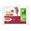 trainer gatto natural adulto manzo flowpack cf. (4x85) gr