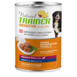 trainer natural cane sensitive medium/maxi adult maiale 400gr (lattina)