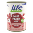 lifepetcare life cane natural monoproteico manzo 400gr (lattina)